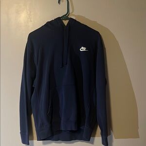 Nike Blue Half-Zip Sweatshirt Relaxed Fit